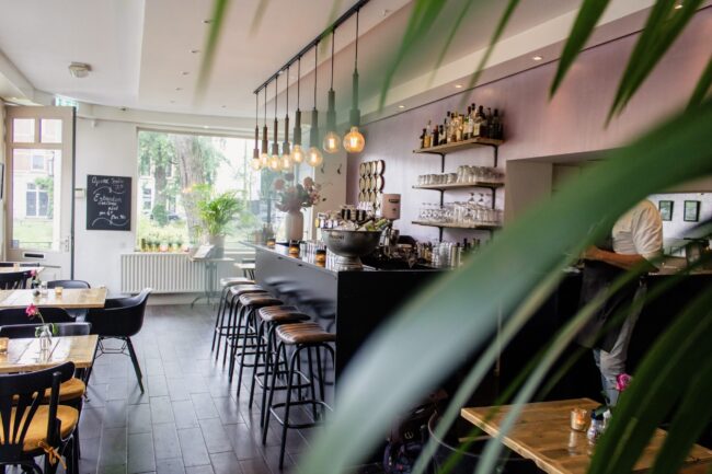 mobiliario para bares en madrid - barra