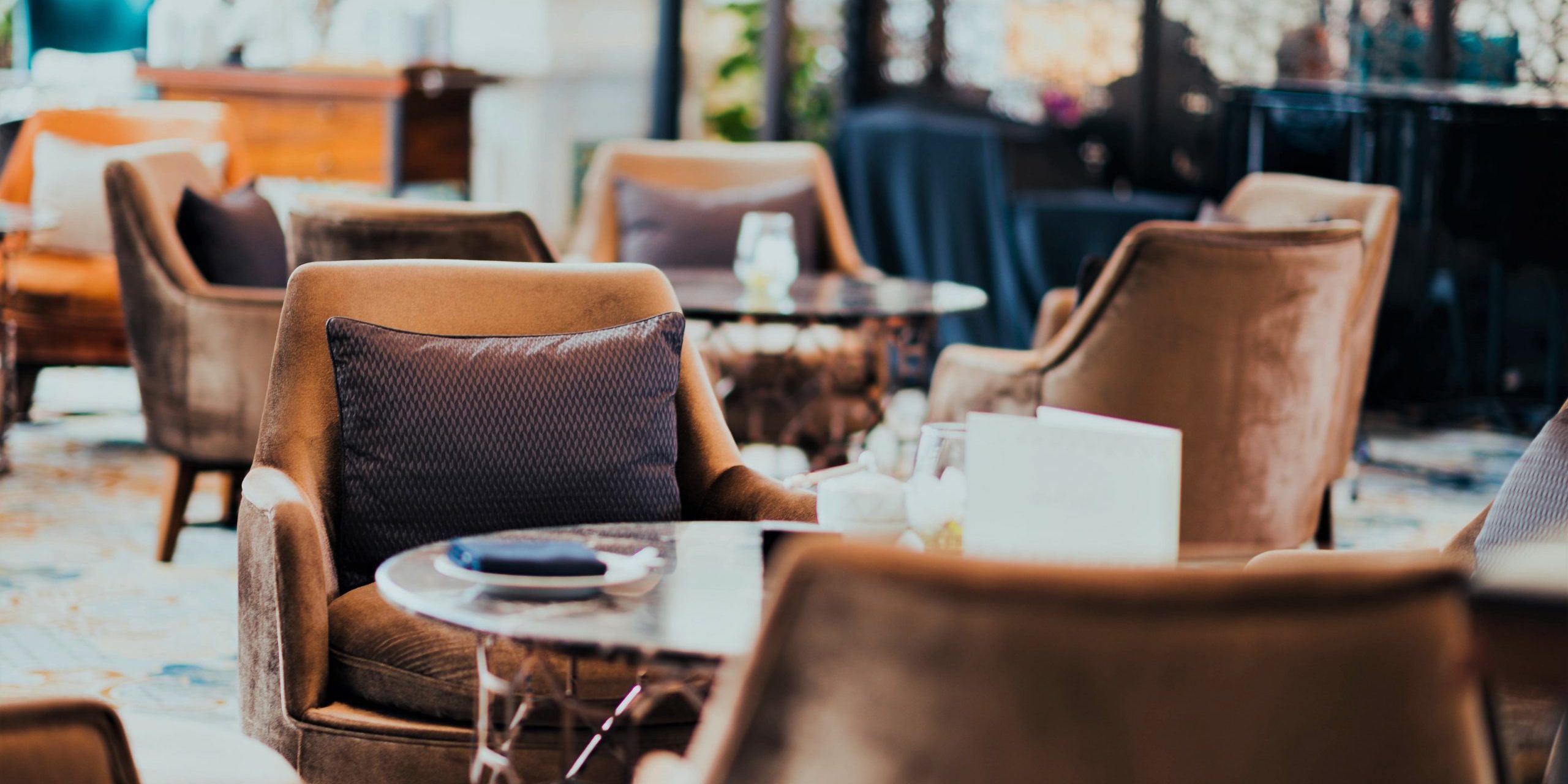 comprar sillones de restaurante en Madrid - restaurante con sillones