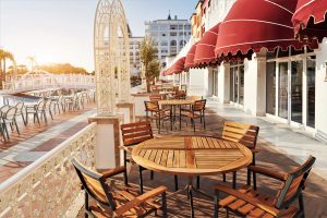 comprar mesas para terraza de bar en madrid - mesa de bar en terraza