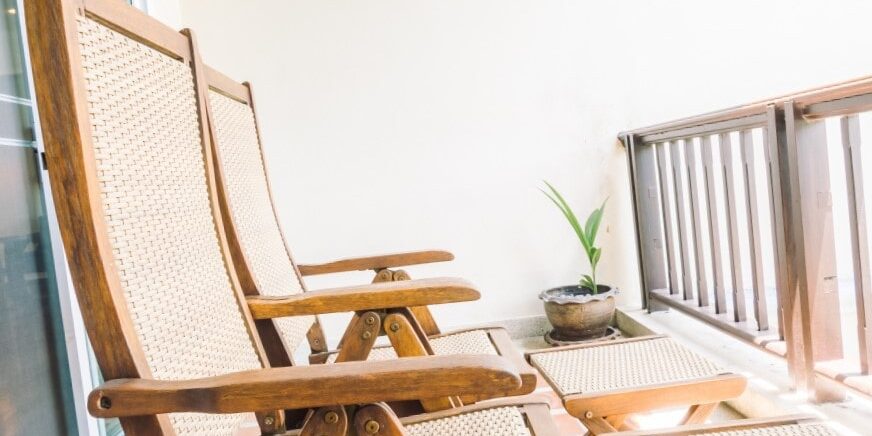 Comprar mobiliario para terrazas en Madrid - madera