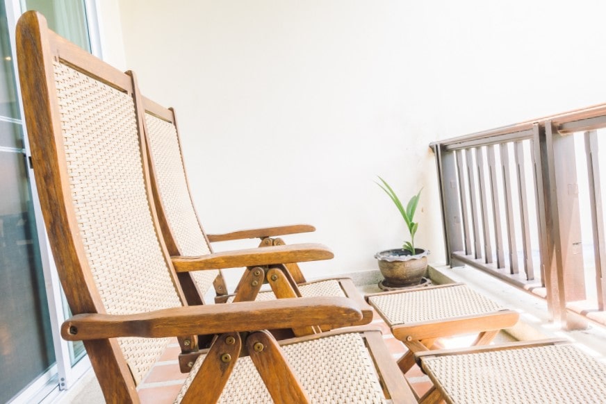 Comprar mobiliario para terrazas en Madrid - madera