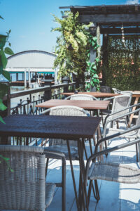 mesas para hostelería en madrid - terraza