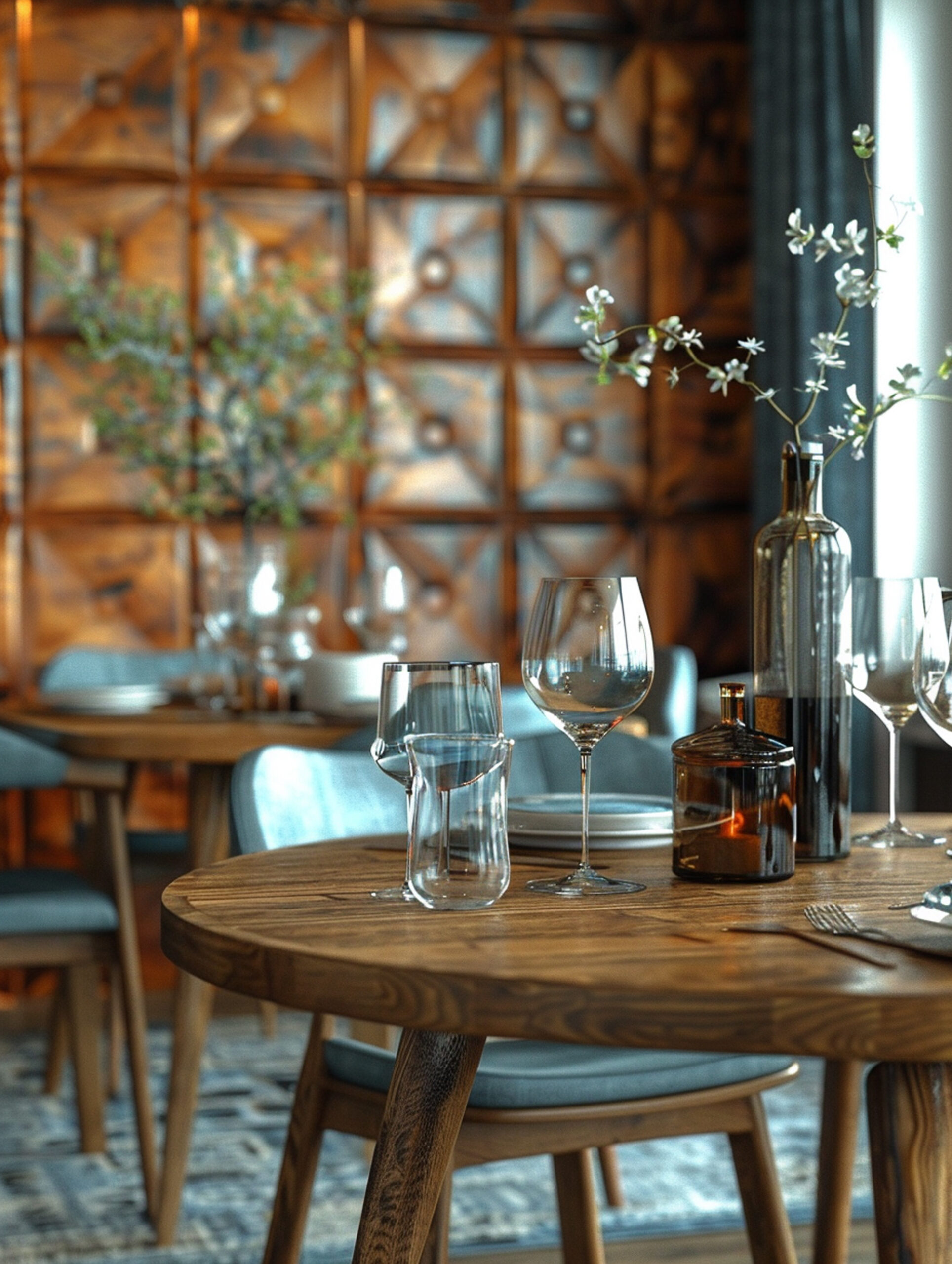 mesas para hosteleria en madrid - botella