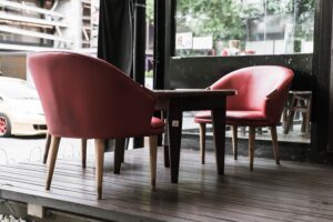 sofas para cafeterias en madrid - moderno
