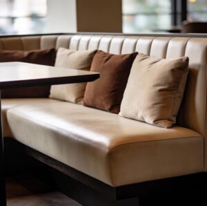 Bancos corridos en Madrid - elegante